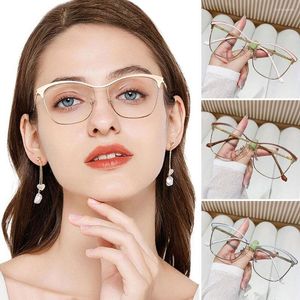 Sonnenbrille Mode blaues Licht blockierende Frauen Designer Brillen optische Spektakel Computer Eye Protection Glass Eyewear