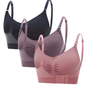 La maternità intimata nuove donne a filo spigollo vestiti per alrsi per il sonno reggiseno in cura per la gravidanza per la gola di soutien HKD230814