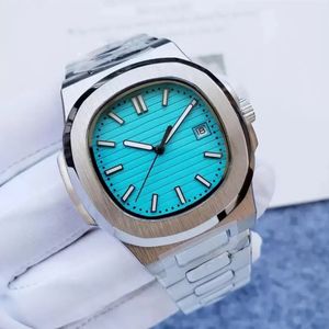 Alta qualità Top Brand 2023 U1 AAA Patekpli orologio da uomo di lusso cinturino in maglia di acciaio con data orologio da polso impermeabile da uomo movimento di design orologi Montre Luxe spedizione gratuita