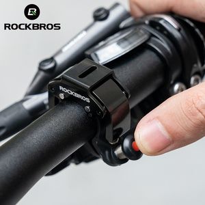 Bike Horns ROCKBROS Bicycle Bell Stainless Cycling Horn Mountain Road Antitheft Alarm Handlebar Classic Accessories 230811