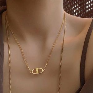 Designer Necklace Classic Pendant Women's Arc De Triomphe Lisa Same Design Jewelry Fade Resistant Hypoallergenic Giftware