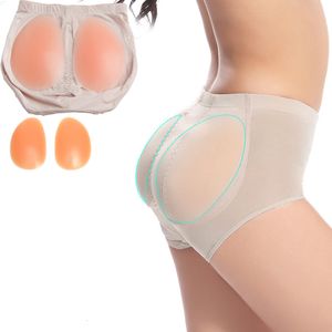 Breast Form Women Bodyshaper Panties Silicone Hip and Raises Butt Pads Push up Briefs Big Ass Bum Lifter Sexy Buttocks Lingerie Shapewear 230811