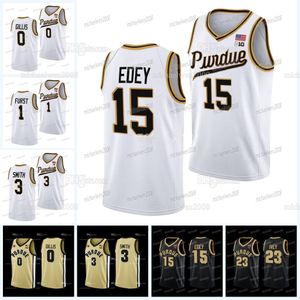 Custom Purdue Boilermakers Jersey de basquete Zach Edey Jaden Ivey Mason Gillis Fletcher Loyer Matt Frost Caleb Furst Braden Smith Carson Barrett Trevion Williams