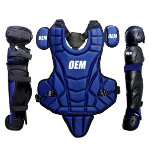 Protective Gear Protector Equipment 14inch schwarze Baseballfänger Brust- und Beinwächter BLLS Softball für Jugendliche 230811