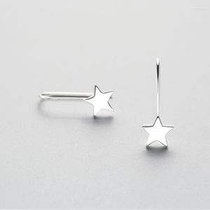 Dangle Earrings MloveAcc Genuine 925 Sterling Silver Small Star Drop For Women Birthday Party Fashion Style Bijour Jewelry Gifts