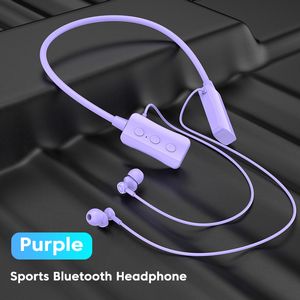 Magnetic Sport Neckband Neck-hanging TWS Earbuds Wireless Blutooth Headset Cell Phone Earphones Fone Bluetooth Earphones 4NN77