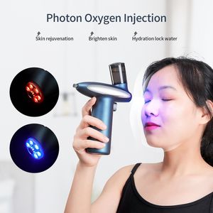 Other Health Beauty Items RedBlue Pon Skin Hydrator Make Up Moisturizing Nano Mist Sprayer Face Steamer Spray Airbrush Water Oxygen Injection 230811