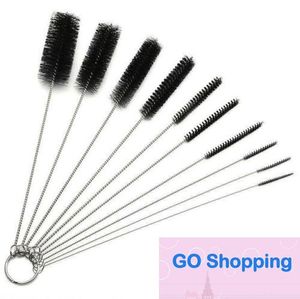 10Pcs Portable Quality Household Bottle Brushes Pipe Bong Cleaner Glass Tube Cleaning Brush Sets