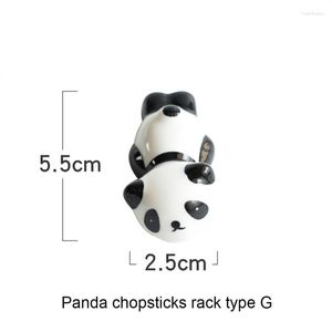 Stäbchen Panda Chopstick RESTKERAMIC NETTE Home Tischdekoration Mode Utensil für Küchenhalter Tischgeschirr Cartoon