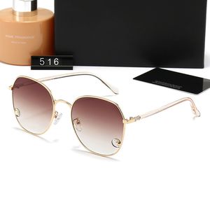 Luxury Fashion designer men sunglasses attitude sunglass gold frame square metal frame vintage style outdoor design classical with original box