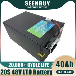 SEWSRUY LTO 48v 40AH Lithium Titanate Battery BMS 20S per 3500 W Solare Energy Staggiotta Energia Bike Scooter Bicycle Inverter RV