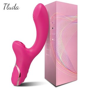 Вибраторы 20 режимов Gspot Vibrator Женский мощный клитор Clitoris присоса вакуумного стимулятора дилдо для женщин -игрушек для женщин взрослые товары 230811