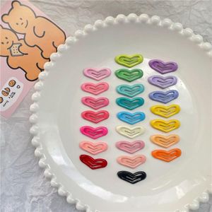 Dog Apparel 20pcs/lot Mini Pet Hairpin Candy Colors About 2.2cm Small Puppy Cat Hair Clips Accessories Grooming