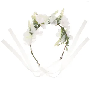 Beretti Flower Crown Hair Highpiece Elegant Florel Greath Wedding Bridal Pop