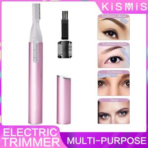 Eyebrow Trimmer Kismis Electric Body Blade Shaver Face Hair Remover Razor Professional Beauty Tools 230812