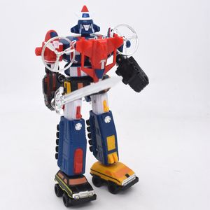 변환 장난감 로봇 1984 Voltron 차량 팀 어셈블러 액션 그림 8 ''장난감 키즈 선물 재고 No Box 230811