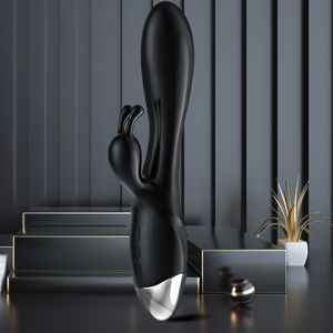 Vibratorer kanin vibrator för kvinnor kraftfull g plats kvinnlig klitoris stimulator vagina bröstvårta massage dildo tyst vuxna sex leksak 230811