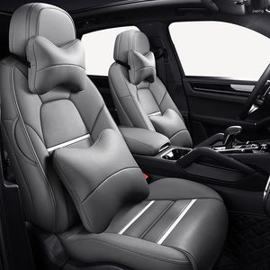 Car Seat Covers For MG MG4 Custom Interior Accessories Woman Nappa Leather High Quality Auto Protector Full Set