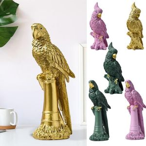 Декоративные предметы фигурки попугая орнамент коллекционируемый кокату
