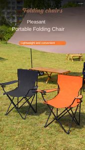 Obozowe meble podróżne Ultralight Składane krzesło Superhard wysokie obciążenie na świeżym powietrzu na narzędzie wędkowania piknik