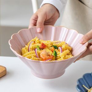 ボウルズ日本のラーメン家庭用キッチンサプライすべて900ml/1200mlスープボウルインスタントヌードルハットサラダミックスヌードルを食べる