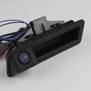 BMW 3 E90 E91 E92 E93 320I 335IカーリアビューカメラバックアップパークカメラHD CCD RCA NTST PALトランクハンドルOEM252Y