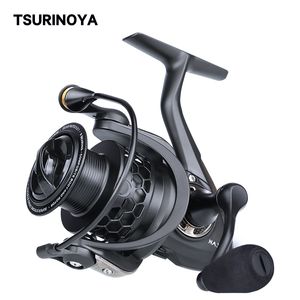 Accessori per la pesca Tsurinoya NA 2000 3000 4000 5000 Rullino di pesca rotante 12 kg Drag Power Power Reul di pesca Bass Linea di pesca bobina 230812