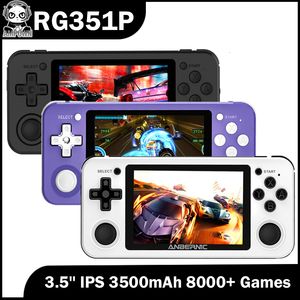 Portable Game Players Anbernic RG351P 3.5'' IPS Screen Retro Video Game Consoles 3500 mAh Open Source Linux 8000 GAmes For PS1 PSP NDS N64 GBC GBA FC 230812