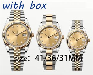 Top Mens Watches Designer Watches Waterproof Luminous Mechanical Watch 41mm Date just Automatic Watch Mens Designer Oyster 31mm Ladies Watch Very nice