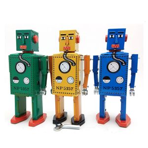 ElectricRC Animals Robot Lilliput Retro Wind Up Mechanical MS397 Clockwork Tin Toy for Adult Collection 230812