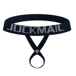 Бруки трусики кокstraps Мужчины Jockstrap Sexy Thongs G Строка Регулируемые мобильные кнопки кольцо пенис пенис