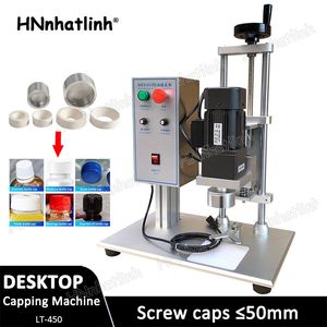 Semi-Auto Bottle Cap Screw Capping Machine Bottle Capper Sealer Electric Capping Tool Cola Soft Drink Bottle Chuck 10-50