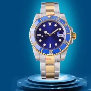 mens watch watches high quality watch for men montre 40mm 904L stainless steel Gliding clasp luxury wristwatches sapphire luminous waterproof With box