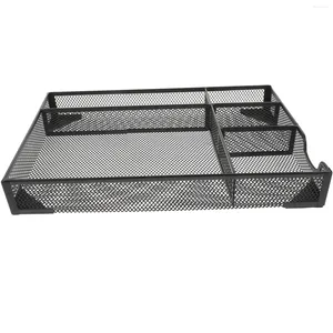 Cartella Organizer Desk Desk Mesh Basket File Porta di archiviazione Cassetti Organizzazione Nordic Metal