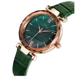 مصمم ساعة معصم مصمم فاخرة النساء الأخضر الصلب العلامة التجارية الكوارتز wristwatch السيدات الأصلية المقاومة للماء الورد الذهب الإناث الإناث