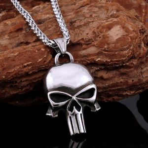 Colares pendentes Odin Viking Skull Collace