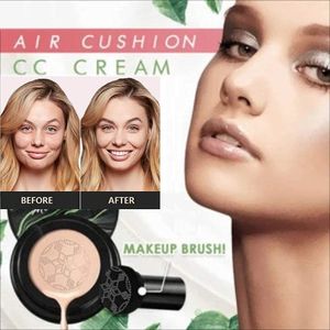 Eye Shadowliner Combination CC Cream Foundation Mushroom Head Air Cushion BB Moisturizing Concealer Brighen Whitening Långvarig Matte Makeup Base 230812