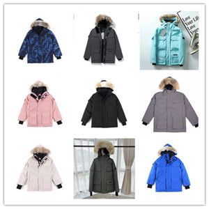 Дизайнерская куртка мужская пухлая парка зима тепловая хлопковая роскошная женская женская куртка из пух