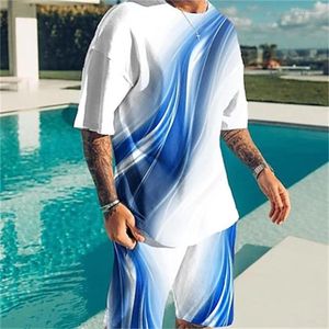 T-shirt estate per tracce da uomo Shorts Shorts Abiti Abbigliamento di alta qualità ad asciugatura ad asciugatura rapida HD Stile di stampa digitale