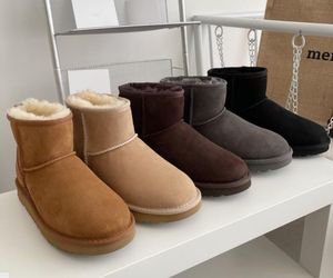 New Designer Boots Women Snow Boot Womens Tasman Tazz Slippers ultra Mini Platform Booties Winter Suede Wool Shoes Ladies Warm Fur Ankle Bootes