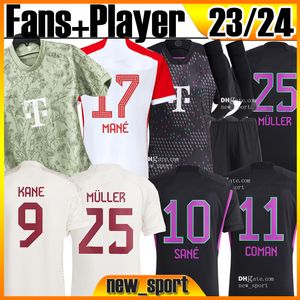 XXXL 4XL 22 23 24 Kane Soccer Jerseys Gravenberch Bayern Sane Oktoberfest Davies Gnabry Muller Musiala Football Shirt Men Kids Kit 2023 2024 Uniforms