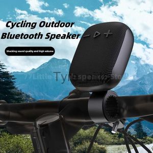 Portable Speakers Outdoor Bicycle Wireless Stereo Portable Boombox Built-in Mic Shockproof IPX4 Waterproof Bluetooth Speaker Box For Backpack x0813