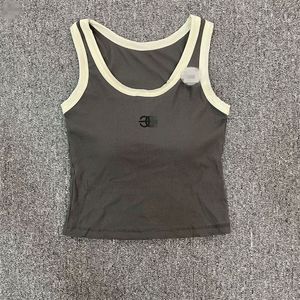 Tank top väst kvinnor sexig ärmlös sport sommar tees västar ärmlös designer väst andningsbara herrskjortor högkvalitativa västar mjuka konferensvästar y2