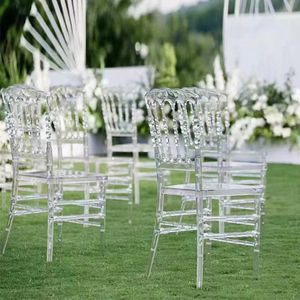 sedia acrilica europea Wedding Decoratio Bridegroom Chair Event Grand Props Outdoor Lawn Party Gathering Hotel Church Hall