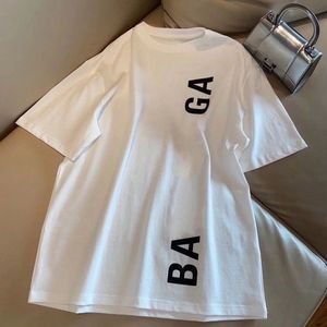 Fransa Lüks Erkekler Tasarımcı Kadın Tişört Paris Moda Marka Giyim İki B Mektup Baskı Pamuk Crewneck Bahar Yaz Çift Kısa Gömlek Tees Üstler #1638