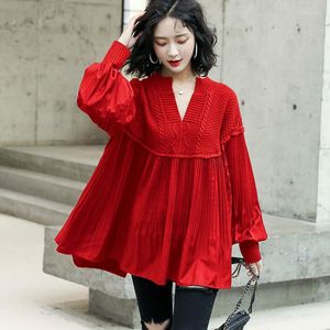 Women's Sweaters Pregnant Women Sweater Womenfall 2023 Oversized Pullovers