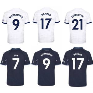 2023/24 #10 Maddison Soccer Jerseys 2024 Сын Скипп Ричарлисон Брайан Ромеро Ло Целсо Кулусевесский Ндомбеле Бентункур Спенс ван де -Вен Тоттенхэм Футбольная рубашка Детская рубашка детская рубашка