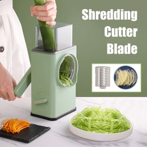 Fruktgrönsaksverktyg Vegetabilisk skärning av artefakt 3 i 1 Multifunktion Roller Rotr Slicer Carrot Slicer Shredded Board Home Kitchen Vegetabilisk Cutter 230812