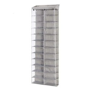 Storage Boxes Bins 24Shelf Over the Door Closet Shoe Organizer 230812