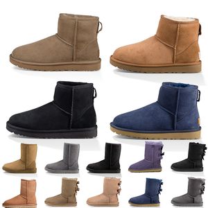 Fur Boots Plush Half Australians Ankle Boot Ladies Fashion Women Trainers designer Beige Brown Black Platform Sneakers Warm Snow short Booties Winter size Eur 36-41